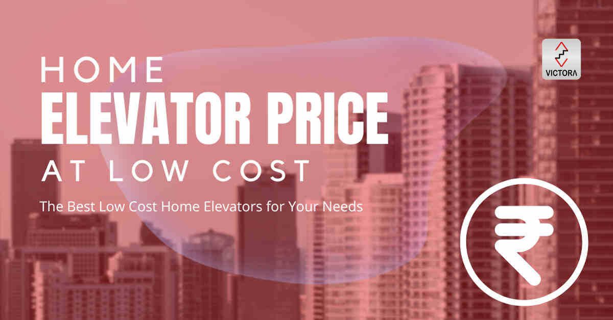 Low-cost home elevator